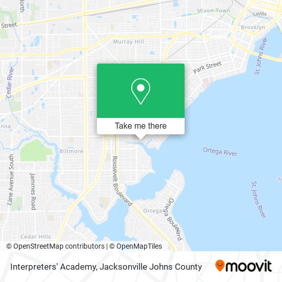 Interpreters' Academy map