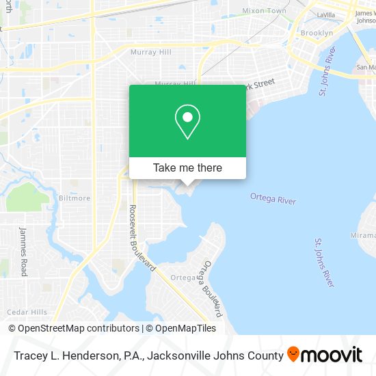 Tracey L. Henderson, P.A. map