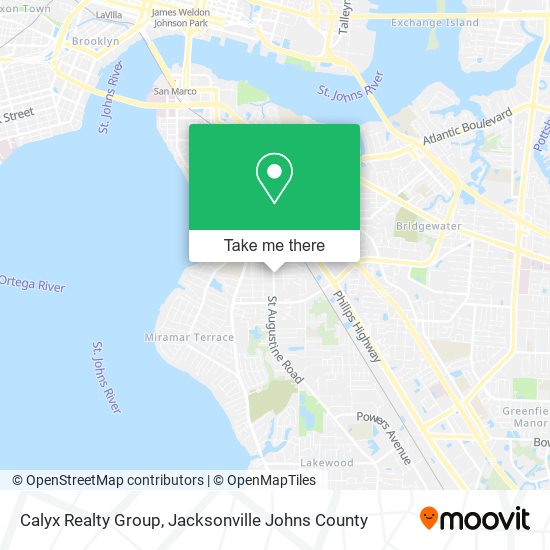 Mapa de Calyx Realty Group