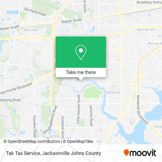 Tak Tax Service map
