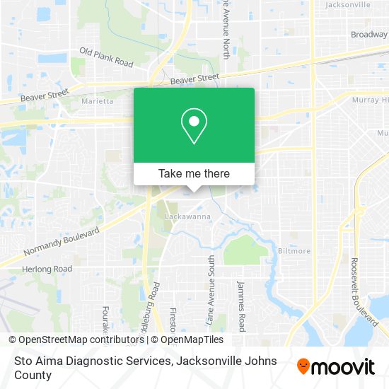 Sto Aima Diagnostic Services map