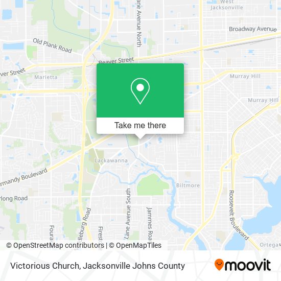 Mapa de Victorious Church