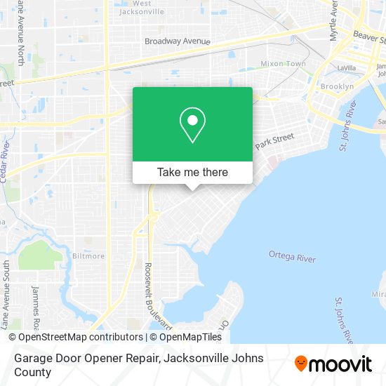 Garage Door Opener Repair map