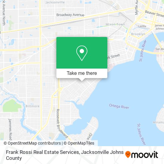 Mapa de Frank Rossi Real Estate Services