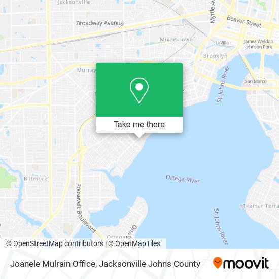 Joanele Mulrain Office map
