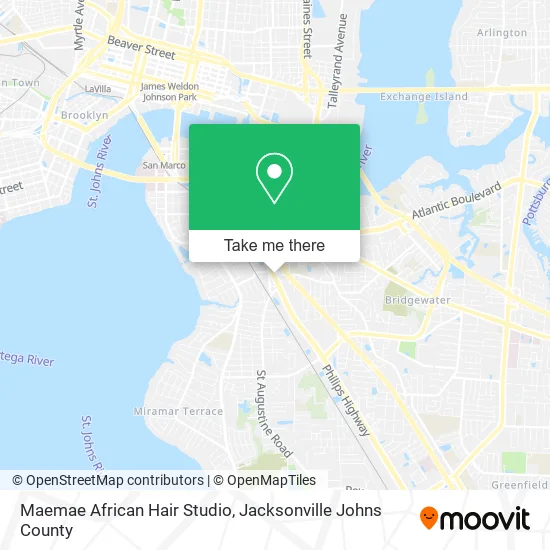 Maemae African Hair Studio map
