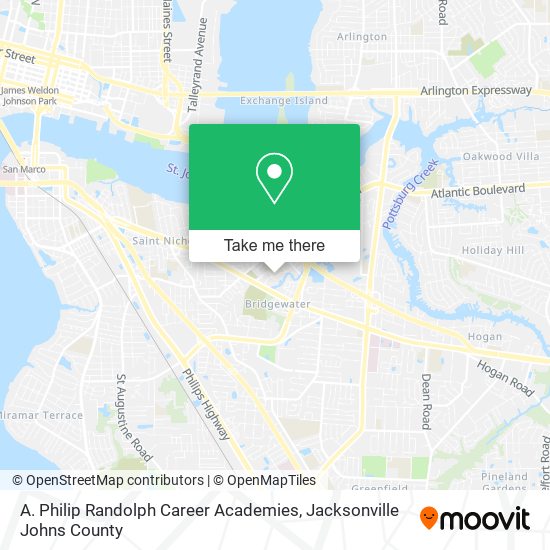 Mapa de A. Philip Randolph Career Academies