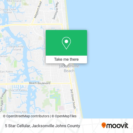 5 Star Cellular map
