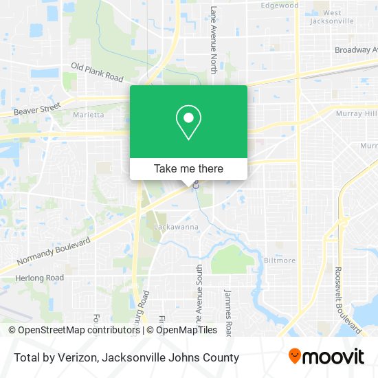 Mapa de Total by Verizon
