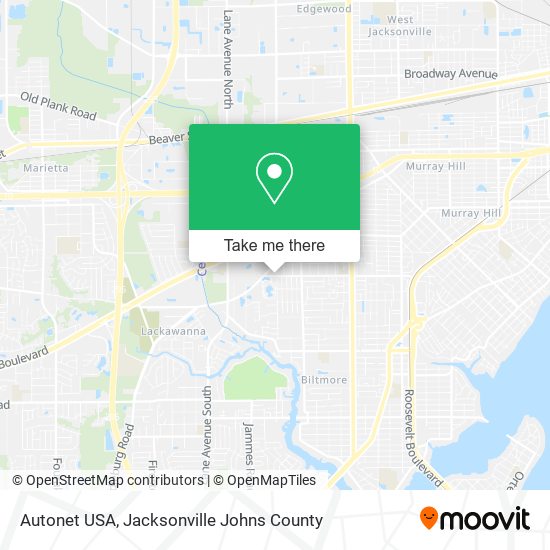 Mapa de Autonet USA