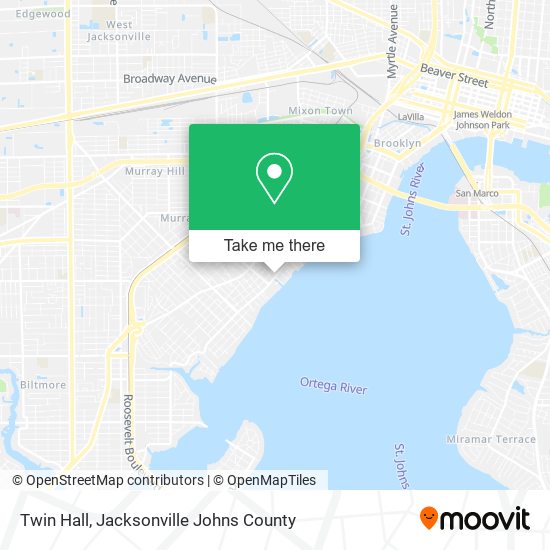 Mapa de Twin Hall