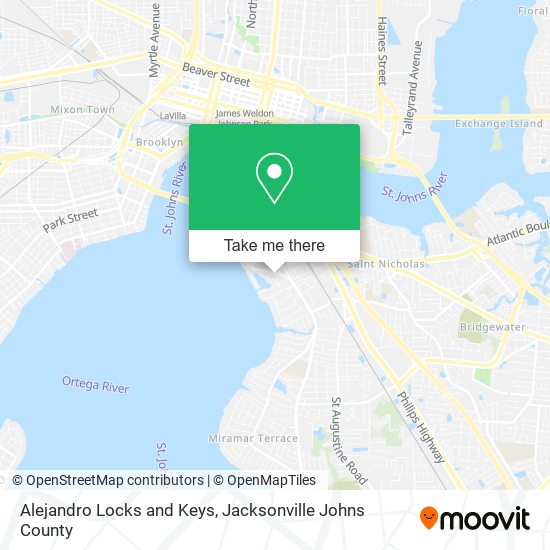 Alejandro Locks and Keys map