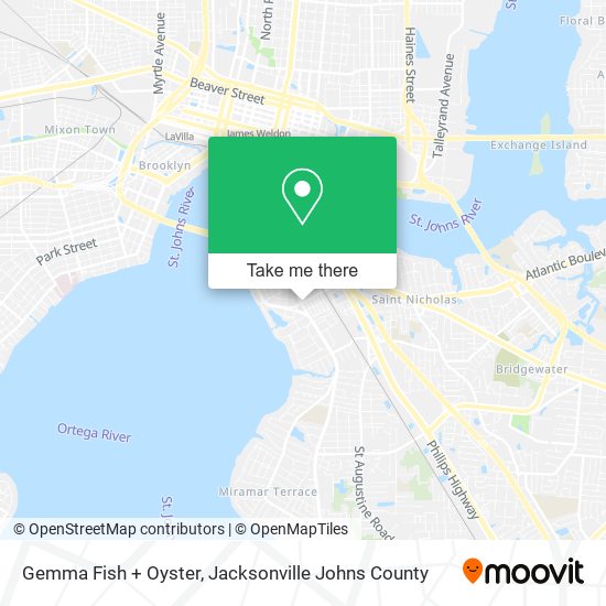 Gemma Fish + Oyster map