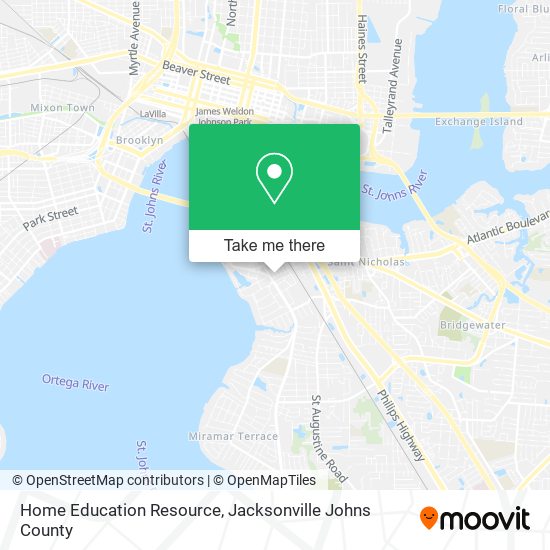 Mapa de Home Education Resource