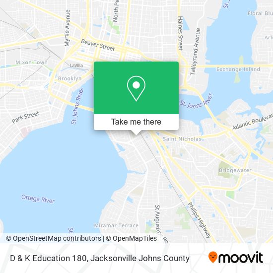 Mapa de D & K Education 180