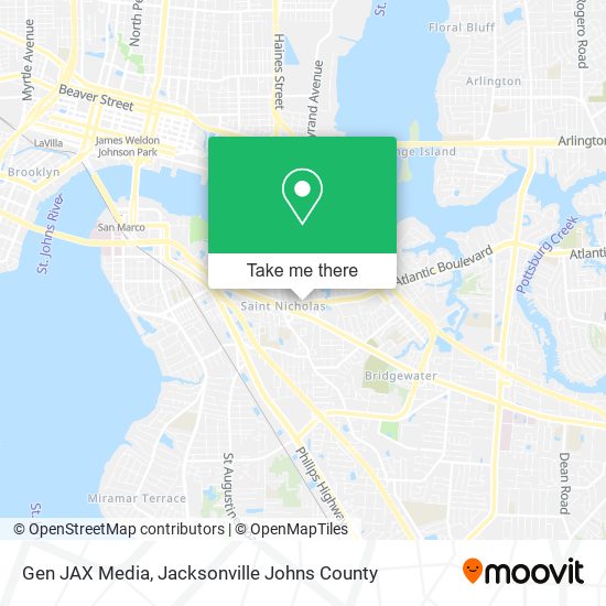 Gen JAX Media map