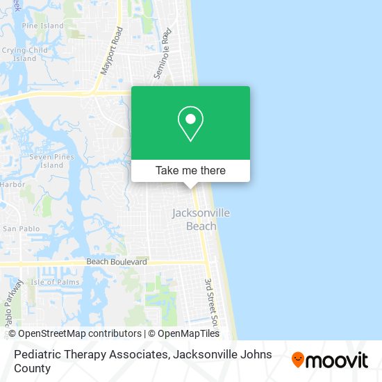 Pediatric Therapy Associates map