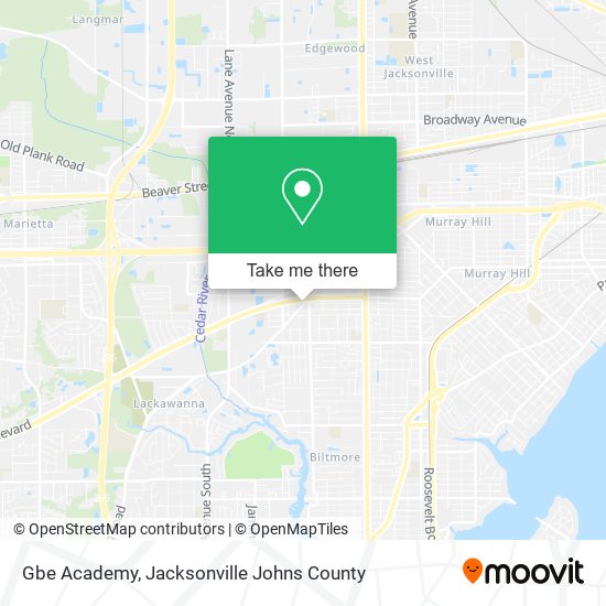 Gbe Academy map