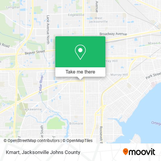 Kmart map