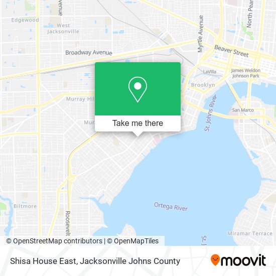 Shisa House East map