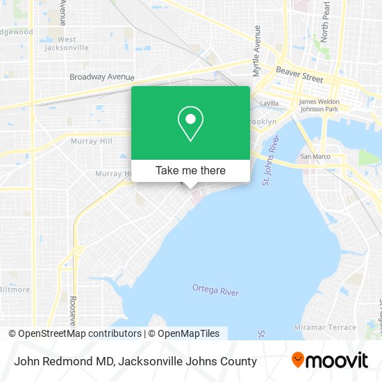 John Redmond MD map