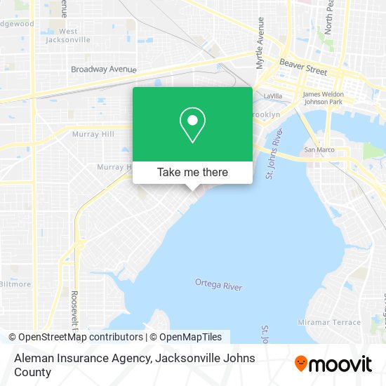 Aleman Insurance Agency map