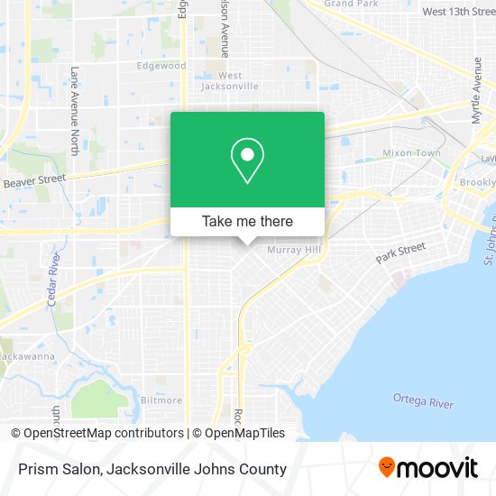 Mapa de Prism Salon