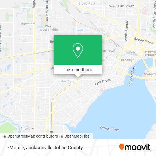 Mapa de T-Mobile
