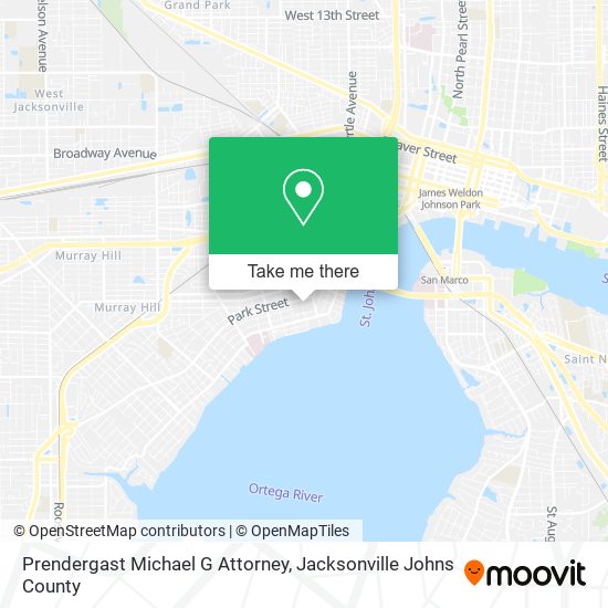 Mapa de Prendergast Michael G Attorney