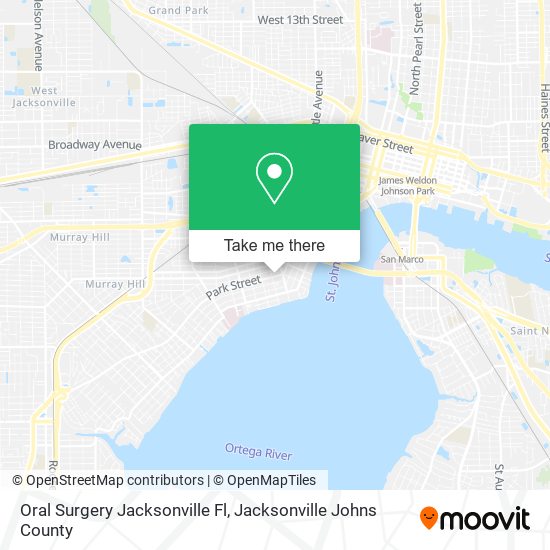Oral Surgery Jacksonville Fl map