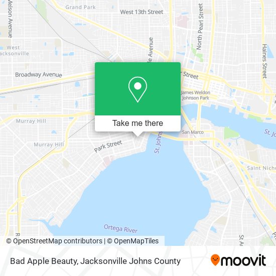Bad Apple Beauty map