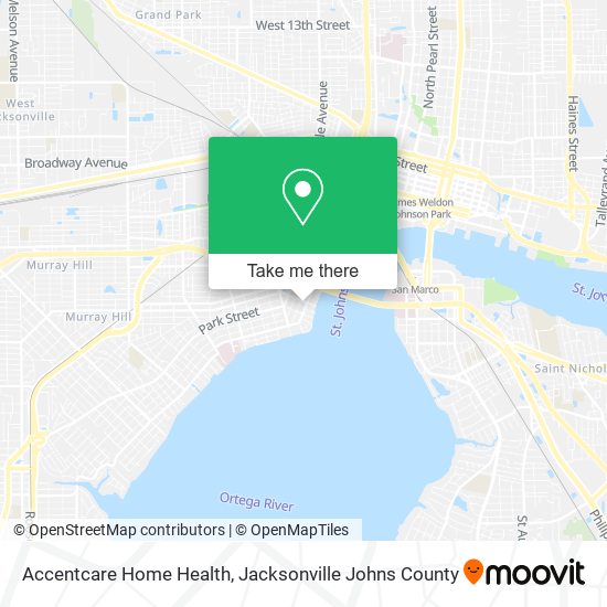 Accentcare Home Health map
