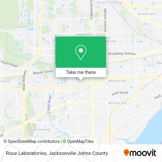 Roux Laboratories map