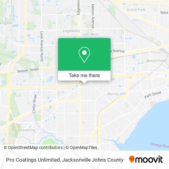 Mapa de Pro Coatings Unlimited