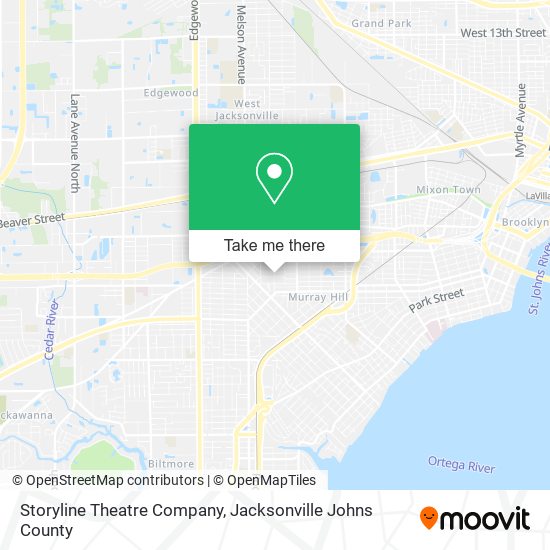 Storyline Theatre Company map