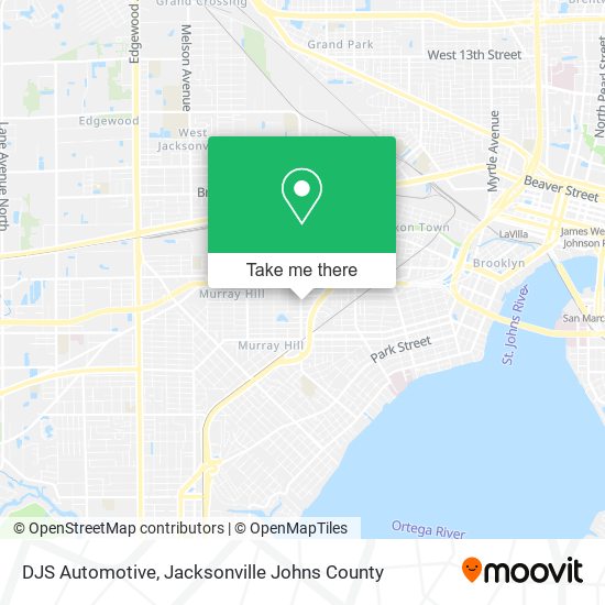 DJS Automotive map
