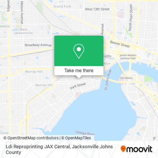 Ldi Reproprinting JAX Central map