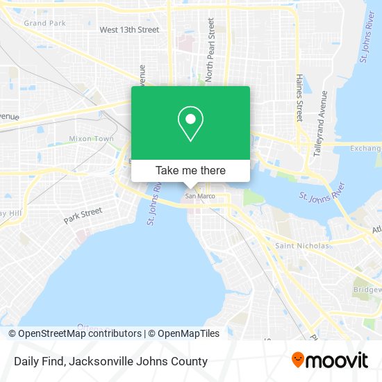 Daily Find map