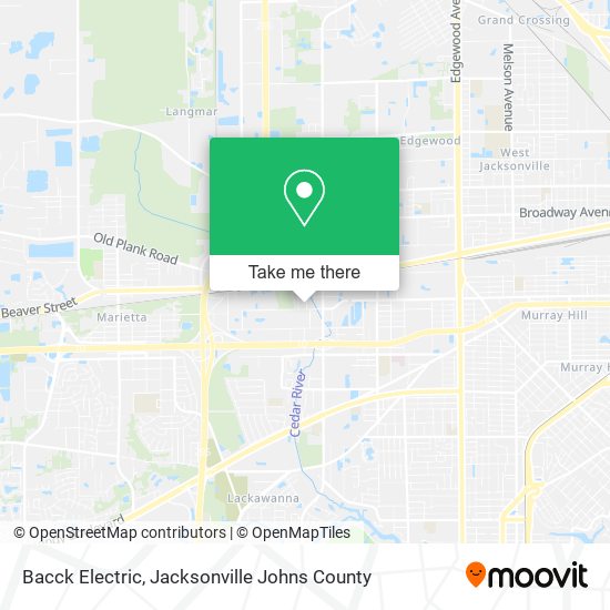 Mapa de Bacck Electric