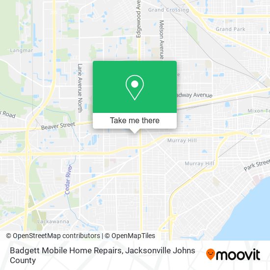 Mapa de Badgett Mobile Home Repairs