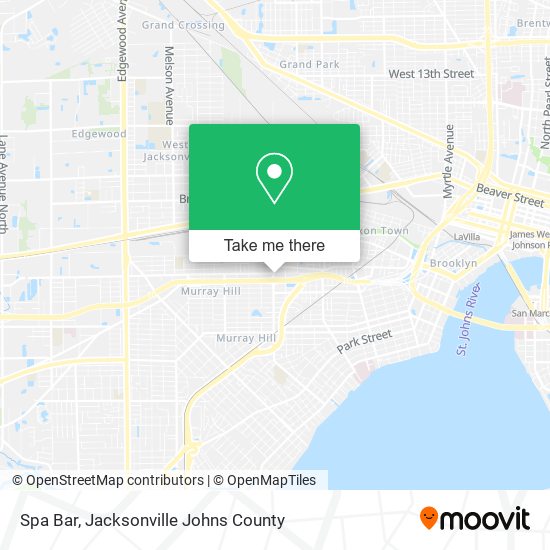 Mapa de Spa Bar
