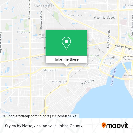 Styles by Netta map