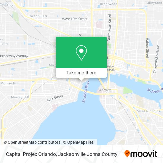 Mapa de Capital Projex Orlando