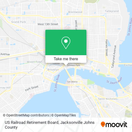 Mapa de US Railroad Retirement Board