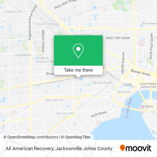 Mapa de All American Recovery