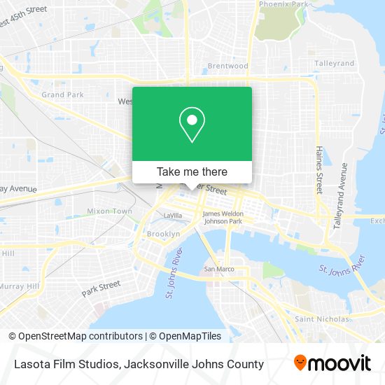 Lasota Film Studios map