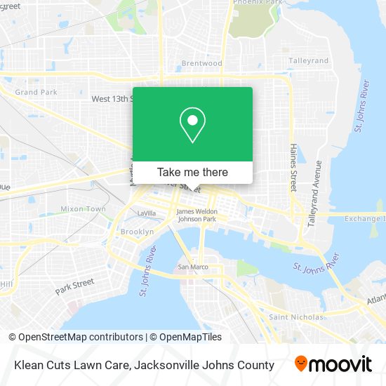 Klean Cuts Lawn Care map