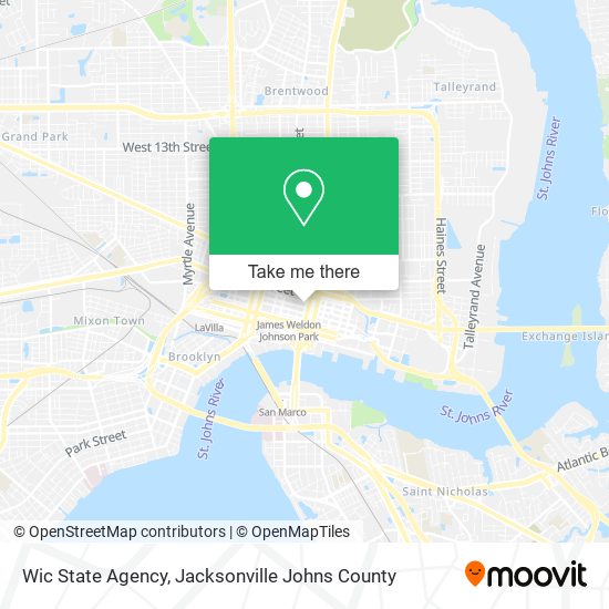 Wic State Agency map