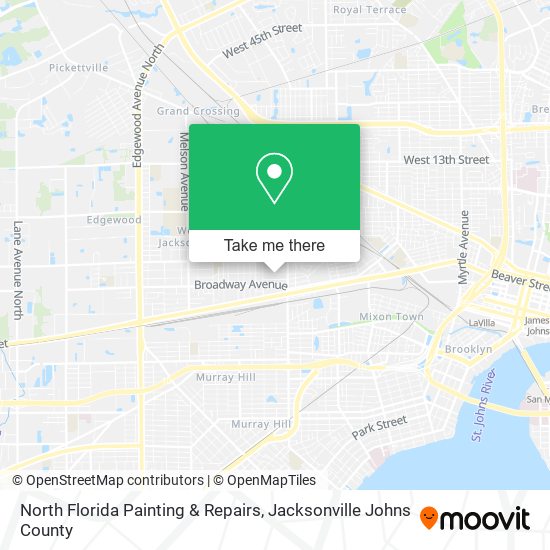 North Florida Painting & Repairs map