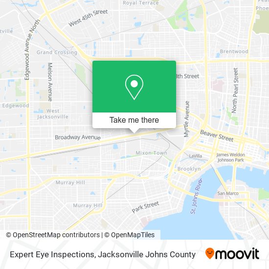 Expert Eye Inspections map